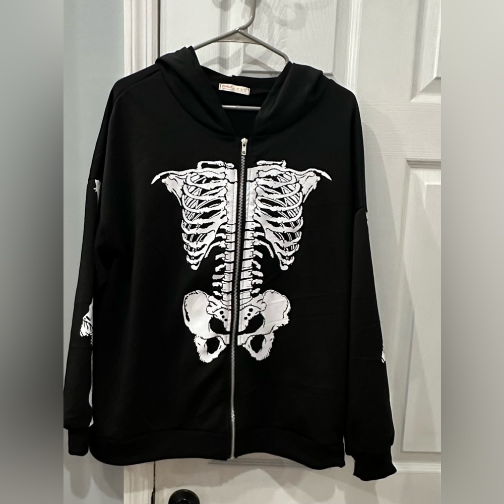 Skeleton sweater